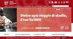 Desktop Screenshot of collegioeinaudi.it